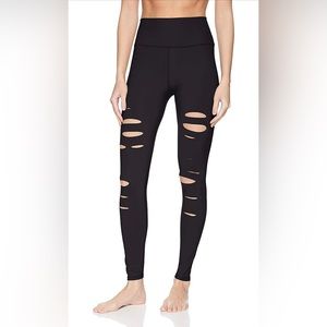 ALO YOGA WARRIOR LEGGINGS XXS